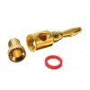 Kontak Audio Gold Plated Stackable 4mm Banana Plugs