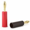 Kontak Audio Gold Plated 4mm Twin Screw Banana Plugs